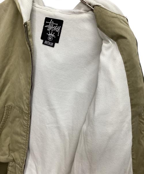 stussy（ステューシー）stussy (ステューシー) フーデッドジャケット カーキ サイズ:Mの古着・服飾アイテム