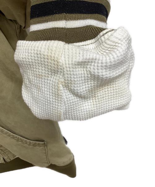 stussy（ステューシー）stussy (ステューシー) フーデッドジャケット カーキ サイズ:Mの古着・服飾アイテム