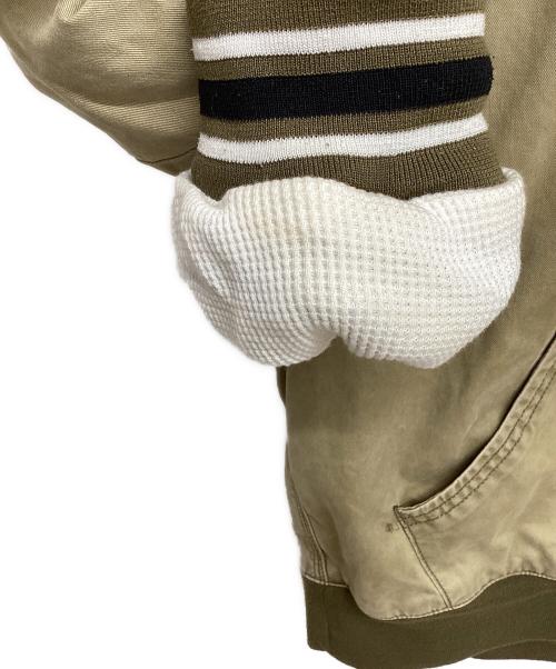 stussy（ステューシー）stussy (ステューシー) フーデッドジャケット カーキ サイズ:Mの古着・服飾アイテム