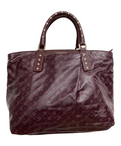 GHERARDINI（ゲラルディーニ）GHERARDINI (ゲラルディーニ) 2WAYバッグ ボルドーの古着・服飾アイテム