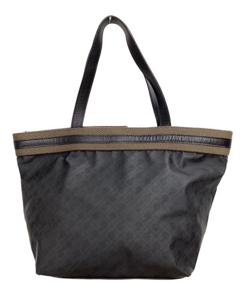 GHERARDINI（ゲラルディーニ）GHERARDINI (ゲラルディーニ) ハンドバッグ ブラック×ブラウンの古着・服飾アイテム