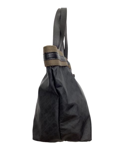 GHERARDINI（ゲラルディーニ）GHERARDINI (ゲラルディーニ) ハンドバッグ ブラック×ブラウンの古着・服飾アイテム