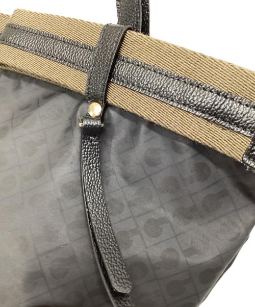 GHERARDINI（ゲラルディーニ）GHERARDINI (ゲラルディーニ) ハンドバッグ ブラック×ブラウンの古着・服飾アイテム