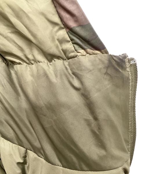 Patagonia（パタゴニア）Patagonia (パタゴニア) ハイロフトダウンフーディー ブラウン×グリーン サイズ:Mの古着・服飾アイテム