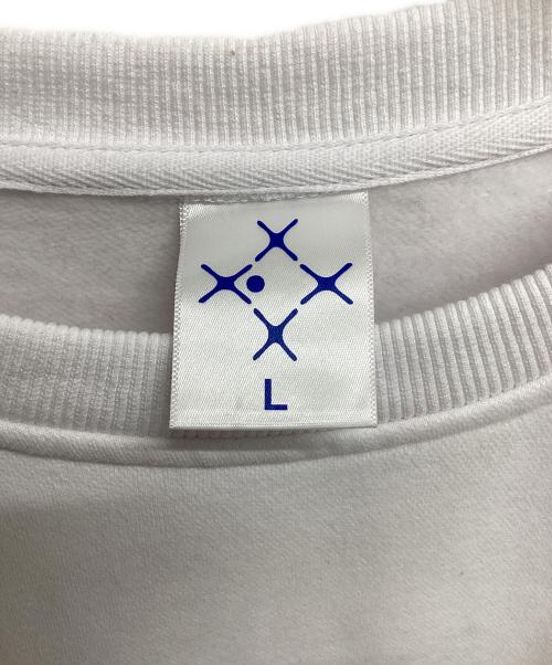 sound sports（サウンドスポーツ）Sound Sports (サウンドスポーツ) スウェット ホワイト×ブルー サイズ:Lの古着・服飾アイテム