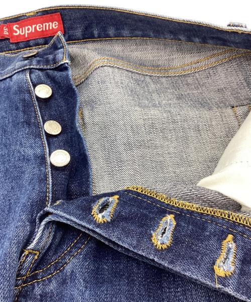 SUPREME（シュプリーム）Supreme (シュプリーム) セルビッチデニムパンツ ブルー サイズ:34の古着・服飾アイテム