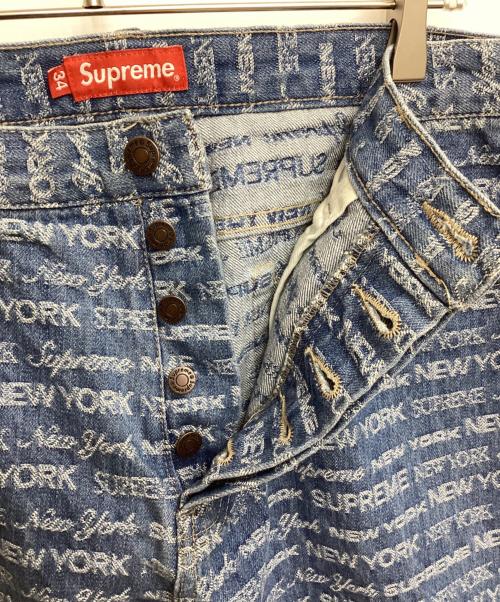SUPREME（シュプリーム）Supreme (シュプリーム) デニムパンツ スカイブルー サイズ:34の古着・服飾アイテム