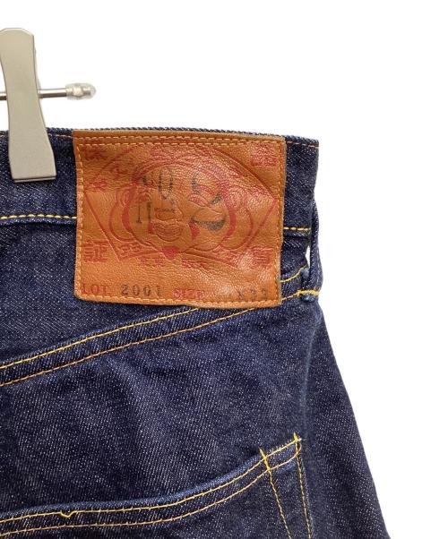 EVISU（エヴィス）EVISU (エヴィス) デニムパンツ インディゴ サイズ:40×32の古着・服飾アイテム