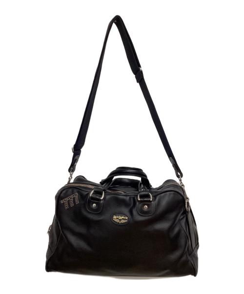 Lewis Leathers（ルイスレザース）Lewis Leathers (ルイスレザース) 2WAYハンドバッグ/AVIAKIT ブラックの古着・服飾アイテム