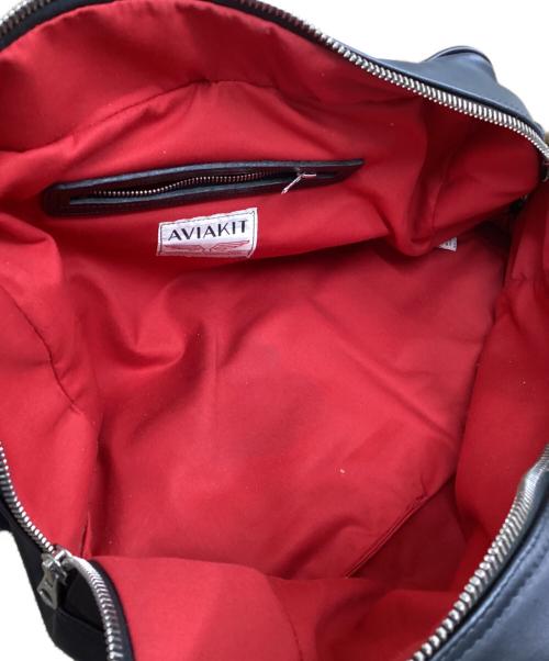 Lewis Leathers（ルイスレザース）Lewis Leathers (ルイスレザース) 2WAYハンドバッグ/AVIAKIT ブラックの古着・服飾アイテム