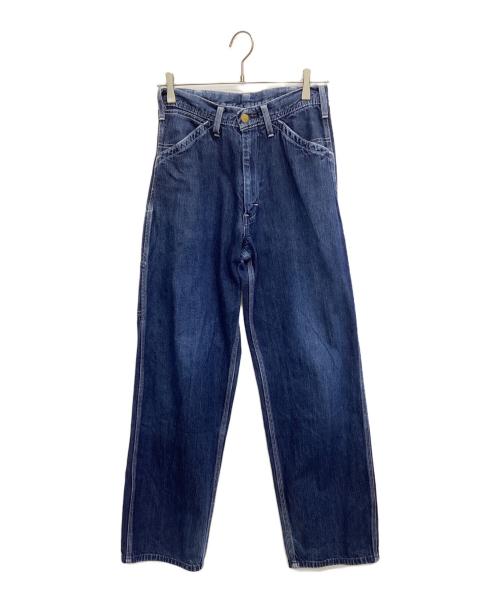 LEE（リー）LEE (リー) ワイドペインターデニムパンツ ネイビー サイズ:Sの古着・服飾アイテム