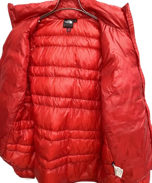 THE NORTH FACE（ザ ノース フェイス）THE NORTH FACE (ザ ノース フェイス) ダウンジャケット レッド サイズ:Lの古着・服飾アイテム