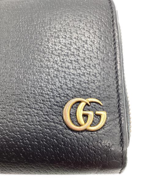 GUCCI（グッチ）GUCCI (グッチ) 長財布 ブラックの古着・服飾アイテム