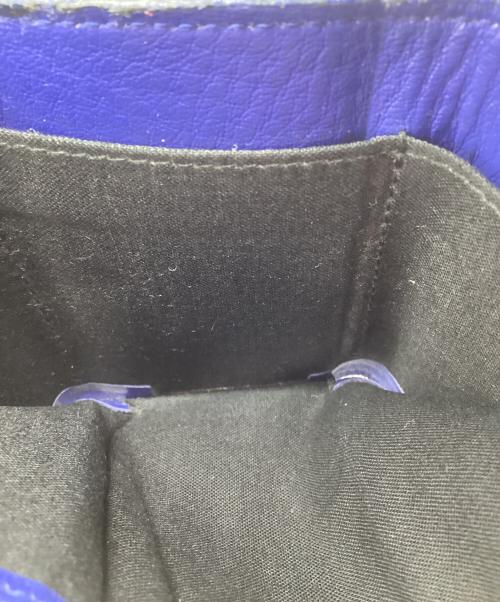 BALENCIAGA（バレンシアガ）BALENCIAGA (バレンシアガ) コンパクトウォレット ブルーの古着・服飾アイテム