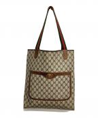 GUCCIグッチ）の古着「トートバッグ」｜ブラウン