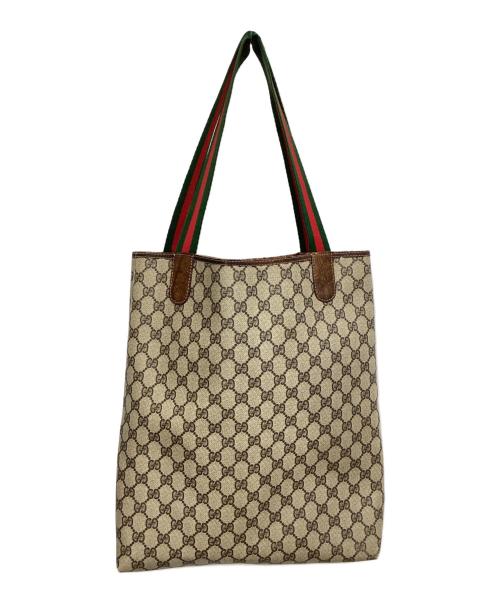 GUCCI（グッチ）GUCCI (グッチ) トートバッグ ブラウンの古着・服飾アイテム
