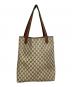 GUCCI (グッチ) トートバッグ ブラウン：12000円