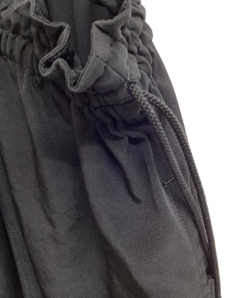 Y's（ワイズ）Y's (ワイズ) TRIACETATE POLYESTER de CHINE ASYMMETRY PANTS ブラック サイズ:3の古着・服飾アイテム