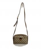 GUCCIグッチ）の古着「シェリーライン」｜グレー×ブラウン