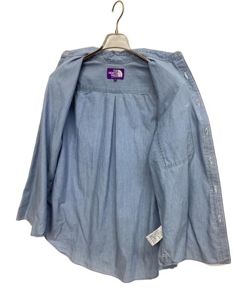 THE NORTHFACE PURPLELABEL（ザ・ノースフェイス パープルレーベル）THE NORTHFACE PURPLELABEL (ザ・ノースフェイス パープルレーベル) 長袖シャツ インディゴ サイズ:Sの古着・服飾アイテム