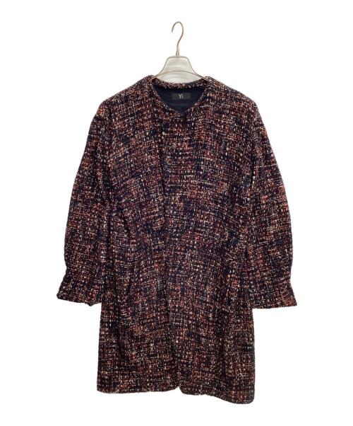 Y's（ワイズ）Y's (ワイズ) コート ネイビー×オレンジ サイズ:2の古着・服飾アイテム