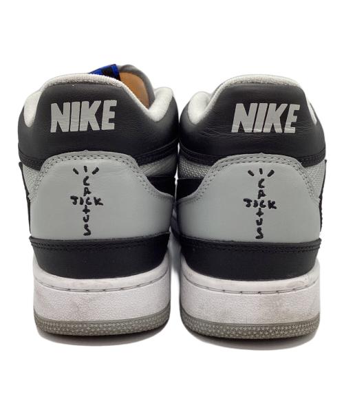 NIKE（ナイキ）NIKE (ナイキ) TRAVIS SCOTT (トラヴィス・スコット) Cactus Jack (カクタス・ジャック) スニーカー グレー×ブラック サイズ:27.5の古着・服飾アイテム