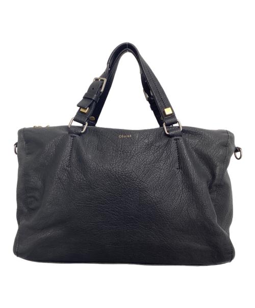 CELINE（セリーヌ）CELINE (セリーヌ) 2WAYボストンバッグ ブラックの古着・服飾アイテム