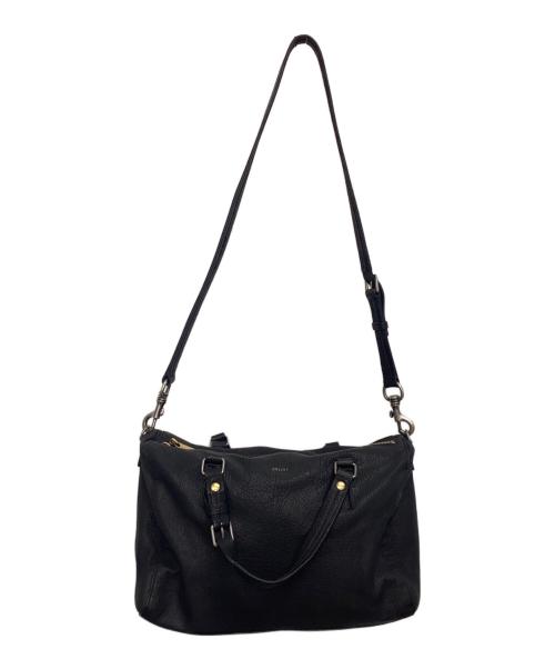 CELINE（セリーヌ）CELINE (セリーヌ) 2WAYボストンバッグ ブラックの古着・服飾アイテム