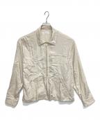 MAGIC STICKマジックスティック）の古着「HRMS NATURAL ZIP JACKET」｜ベージュ