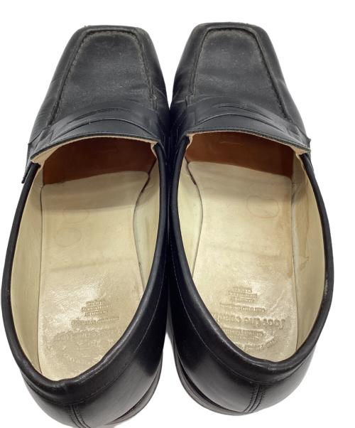 foot the coacher（フットザコーチャー）foot the coacher (フットザコーチャー) ローファー ブラック サイズ:7 1/2の古着・服飾アイテム