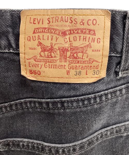 LEVI'S（リーバイス）LEVI'S (リーバイス) デニムパンツ ブラック サイズ:96cm (W38)の古着・服飾アイテム
