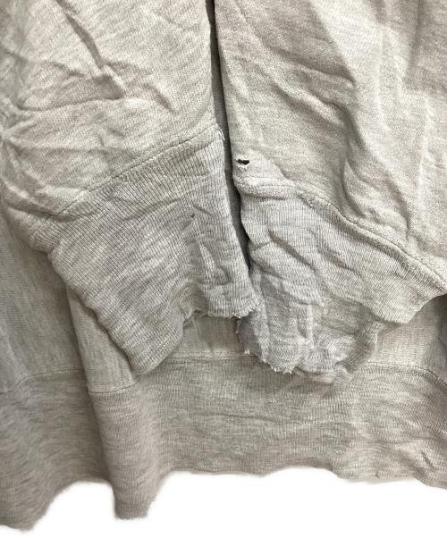 Champion（チャンピオン）Champion (チャンピオン) リバースウィーブスウェット グレー×グリーン サイズ:Lの古着・服飾アイテム