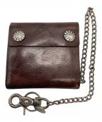 RRLダブルアールエル）の古着「Concho Chain Wallet」｜ブラウン