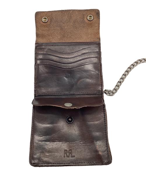 RRL（ダブルアールエル）RRL (ダブルアールエル) Concho Chain Wallet ブラウンの古着・服飾アイテム