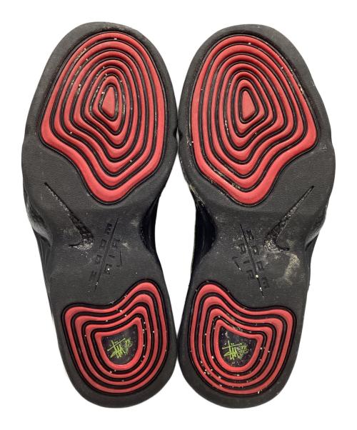 NIKE（ナイキ）NIKE (ナイキ) stussy (ステューシー) Air Penny II ブラック×グリーン サイズ:24.5の古着・服飾アイテム