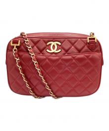 CHANEL（シャネル）の古着「チェーンショルダーバッグ」｜レッド