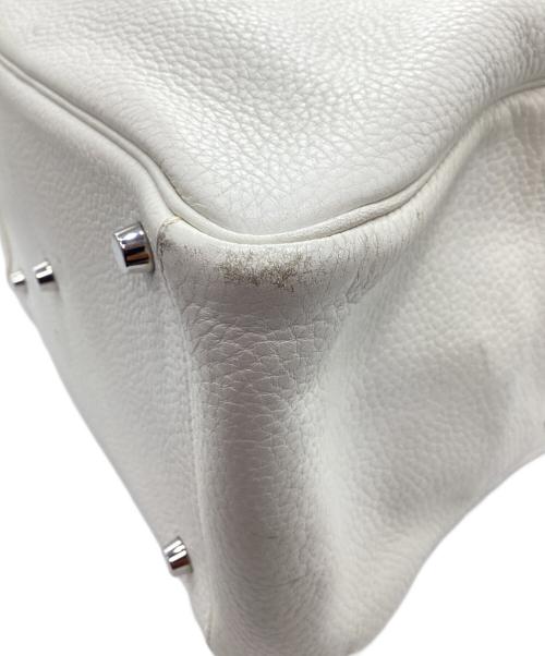 HERMES（エルメス）HERMES (エルメス) 2WAYバッグ ホワイトの古着・服飾アイテム