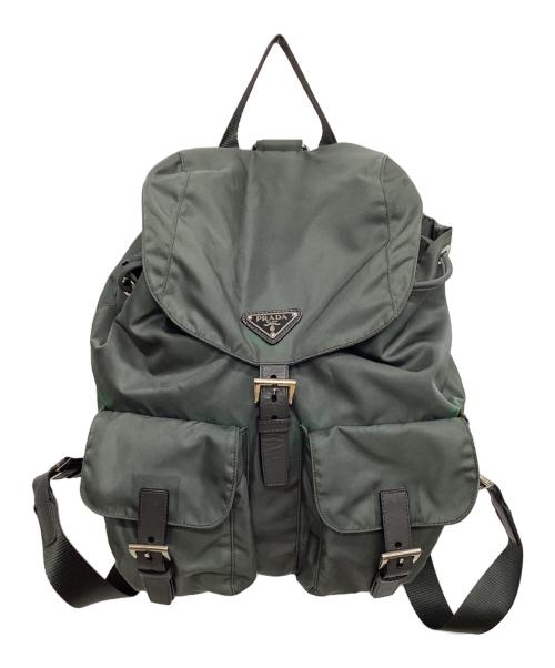 PRADA（プラダ）PRADA (プラダ) リュック グリーンの古着・服飾アイテム