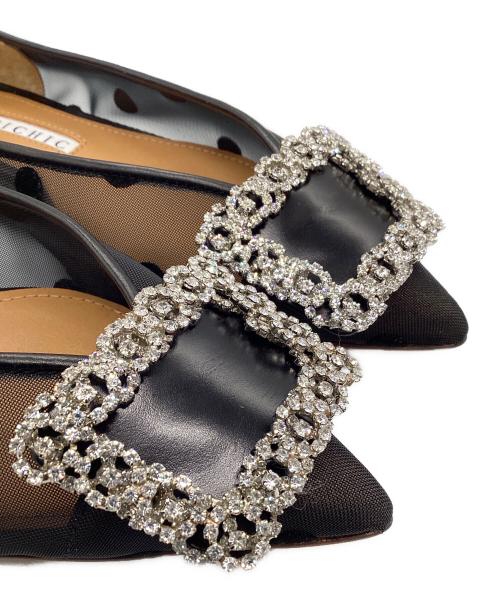 Pippichic（ピッピシック）Pippichic (ピッピシック) ANNA V JEWERLY ブラック サイズ:22.5の古着・服飾アイテム