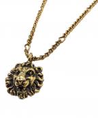 GUCCIグッチ）の古着「ライオンヘッドネックレス」