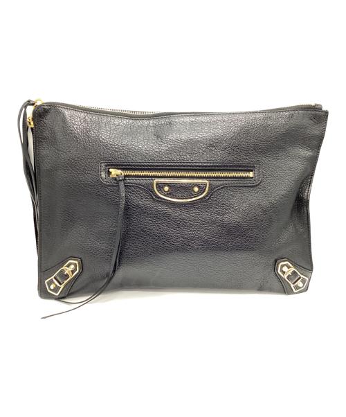 BALENCIAGA（バレンシアガ）BALENCIAGA (バレンシアガ) セカンドバッグ ブラックの古着・服飾アイテム