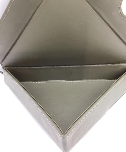 yoshio kubo（ヨシオクボ）yoshio kubo (ヨシオクボ) FARO (ファーロ) ショルダーバッグ オリーブの古着・服飾アイテム