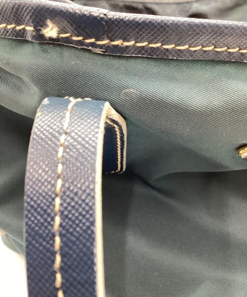 PRADA（プラダ）PRADA (プラダ) トートバッグ ブルーの古着・服飾アイテム