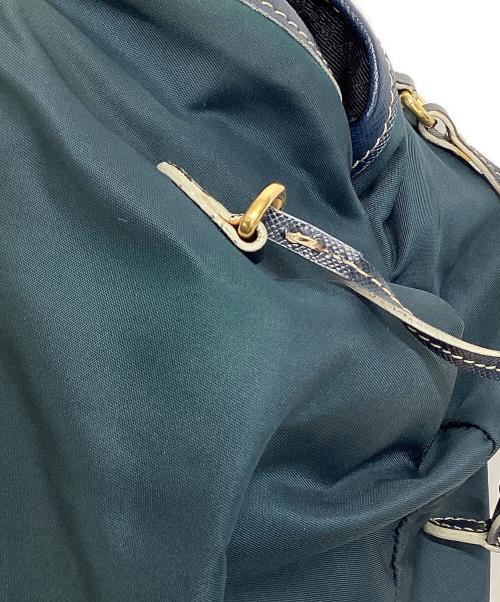 PRADA（プラダ）PRADA (プラダ) トートバッグ ブルーの古着・服飾アイテム