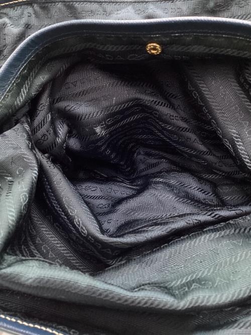 PRADA（プラダ）PRADA (プラダ) トートバッグ ブルーの古着・服飾アイテム