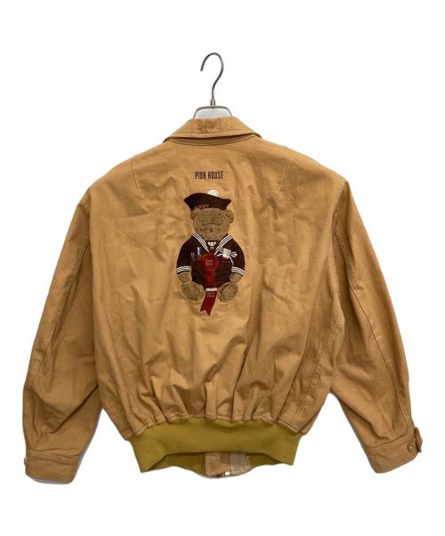 PINK HOUSE（ピンクハウス）PINK HOUSE (ピンクハウス) ブルゾン ブラウン サイズ:Freeの古着・服飾アイテム