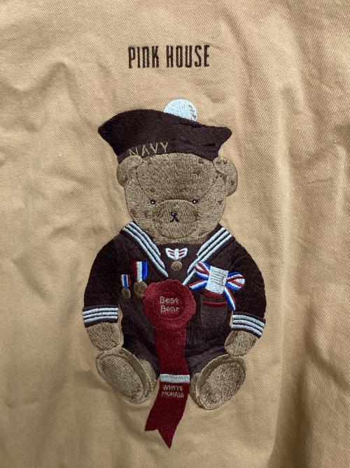 PINK HOUSE（ピンクハウス）PINK HOUSE (ピンクハウス) ブルゾン ブラウン サイズ:Freeの古着・服飾アイテム