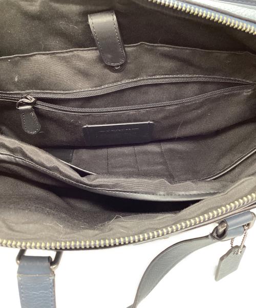 COACH（コーチ）COACH (コーチ) ラハム ストラクチャード ブリーフ ブルーの古着・服飾アイテム