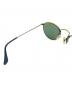 中古・古着 RAY-BAN (レイバン) サングラス グリーン×ゴールド：7000円