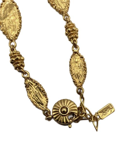 Yves Saint Laurent（イヴサンローラン）Yves Saint Laurent (イヴサンローラン) ネックレス ゴールドの古着・服飾アイテム